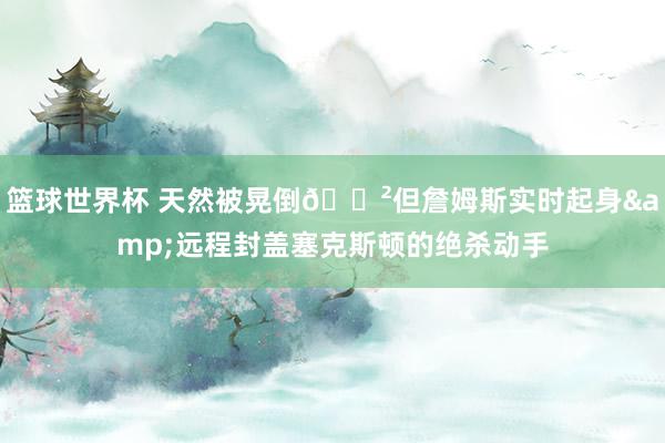 篮球世界杯 天然被晃倒😲但詹姆斯实时起身&远程封盖塞克斯顿的绝杀动手